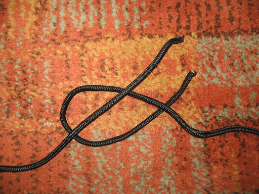 Carrick bend step 1