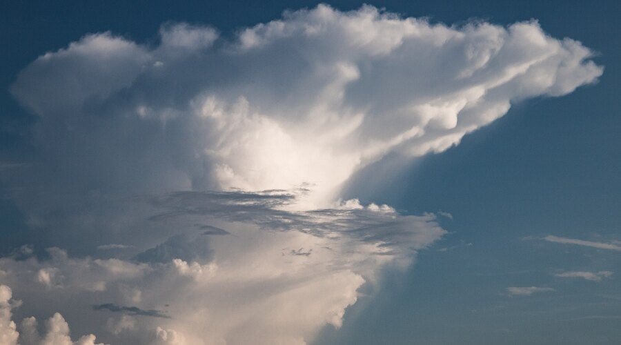 Cumulonimbus clouds 