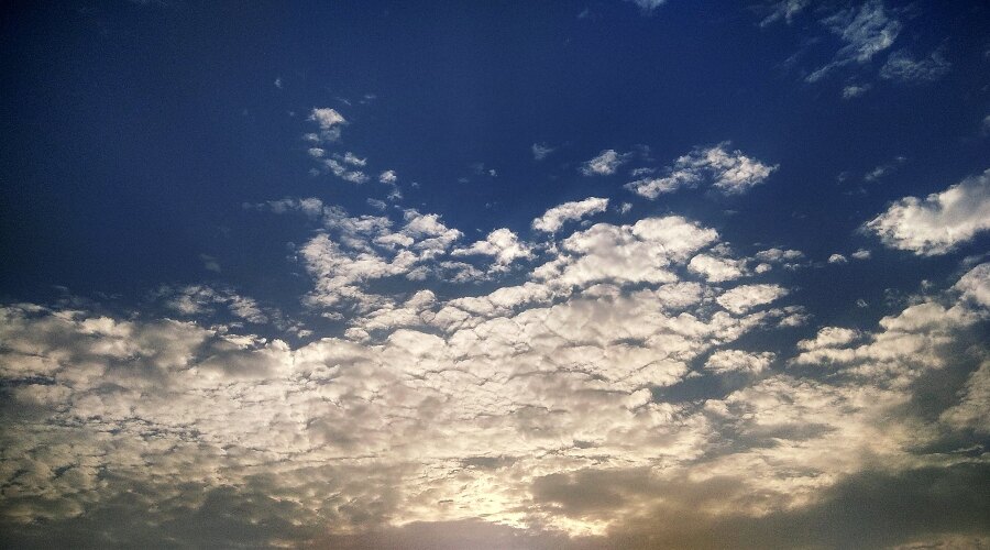 Stratocumulus clouds 