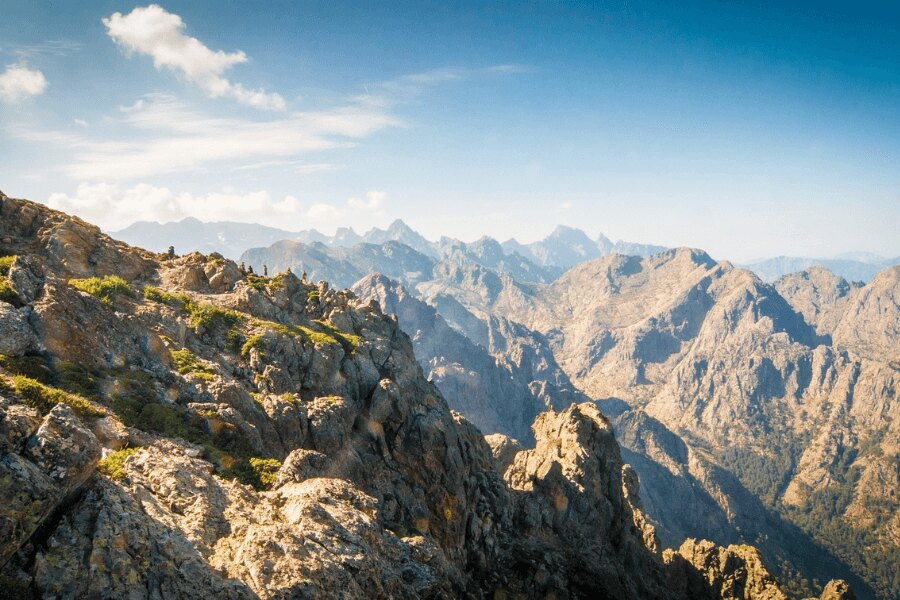 Corsika mountains