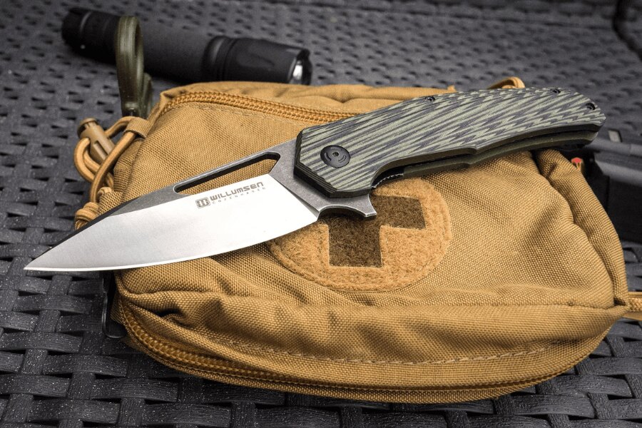 IFAK Templar’s Gear, Willumsen Chibs knife. Source: Rigad