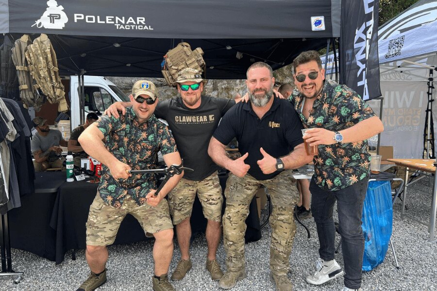 Polenar Tactical booth at Lynx Brutality 2024