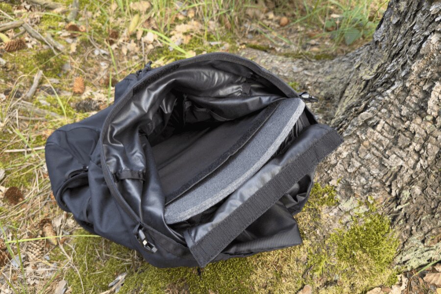 Backpack Summit Helikon-Tex, removable foam insert for back system reinforcement. Source: L.G. (author)