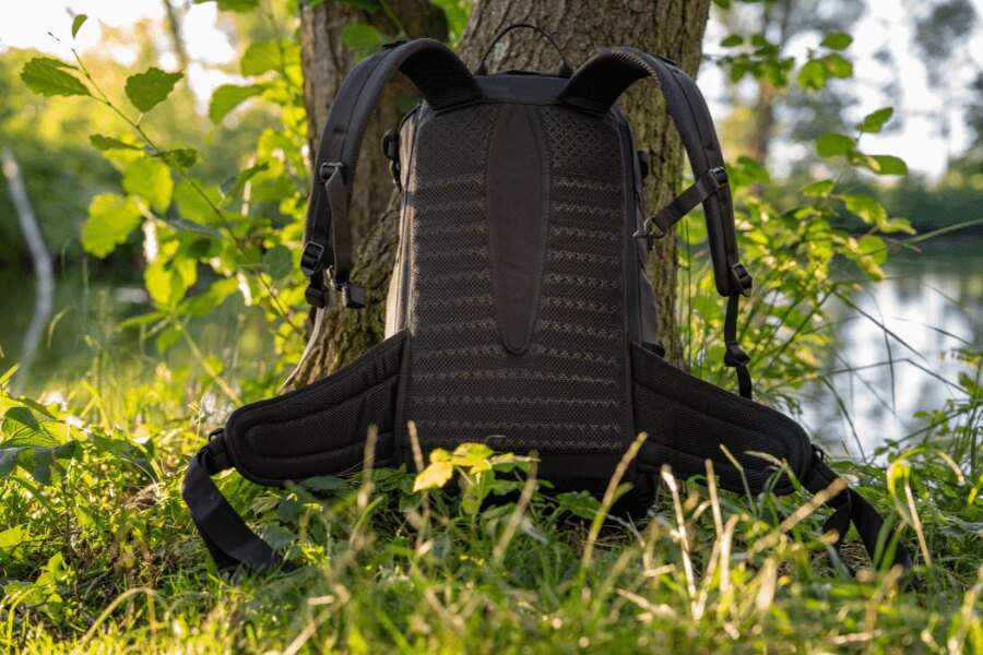 Backpack Summit Helikon-Tex, back system. Source: L.G. (author)