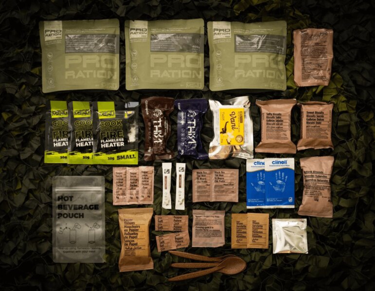 PRO-RATION, Ultimate Tactical Ration, Full-day content