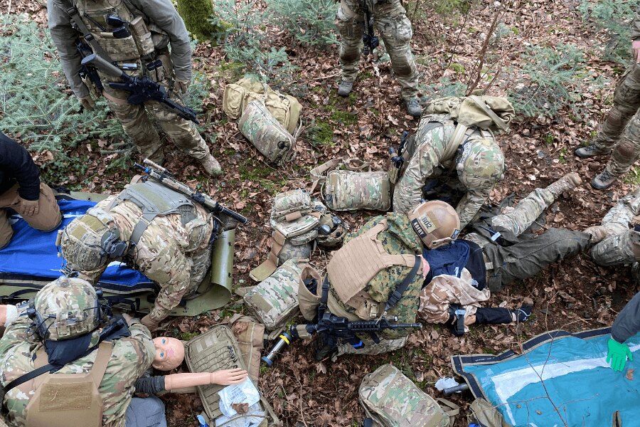 Elite Training Center offers courses of combat and tactical medicine. Source: Elite Training Center Lhenice