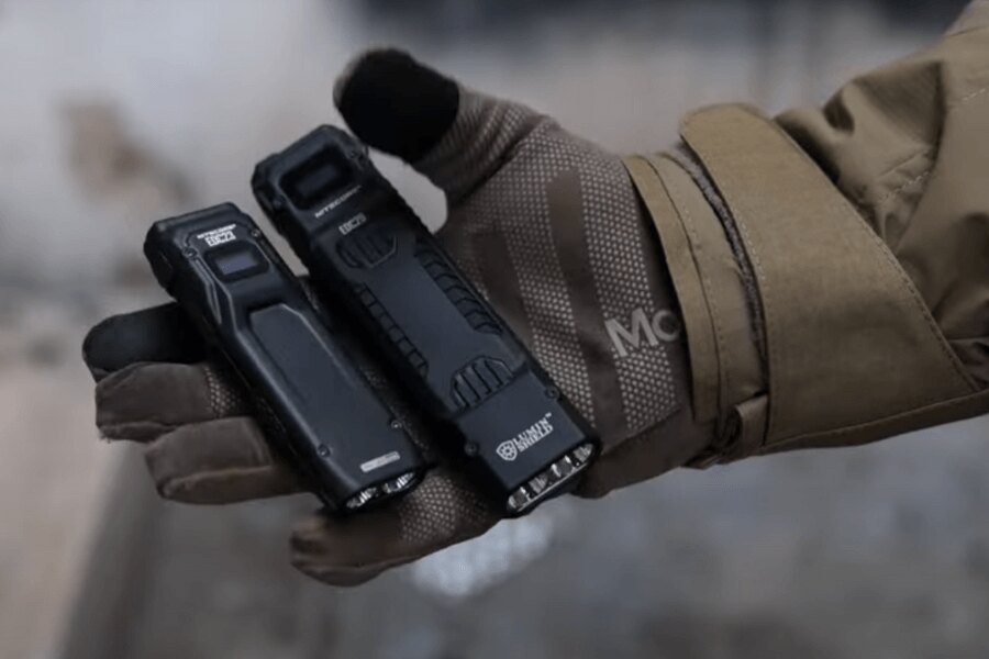 Nitecore® EDC23 and Nitecore® EDC29 flashlights. Source: Rigad