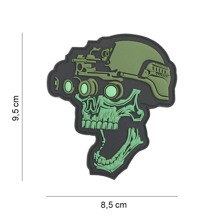 101 INC® Night Vision Skull patch