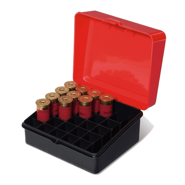 25- Shotshell Case Plano Molding® USA - Black/Red