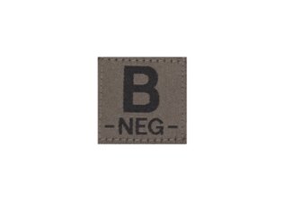 A Neg Bloodgroup Patch Clawgear®