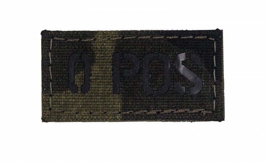 ACR IR Combat Systems® blood type patch 0 POS