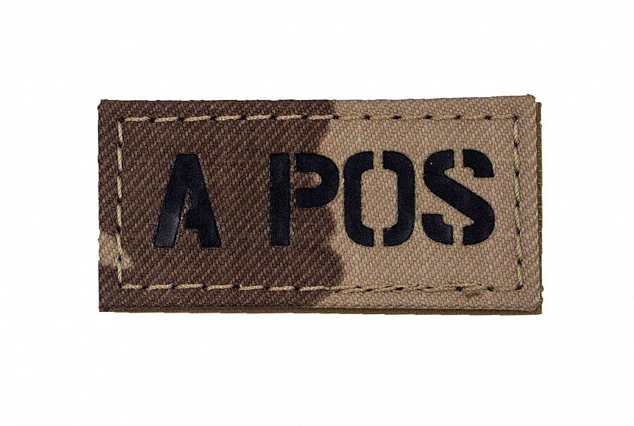 ACR IR Combat Systems® blood type patch A POS