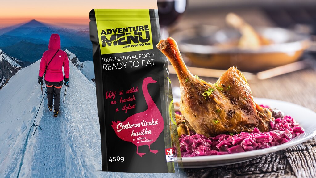 Adventure Menu® - St. Martin's goose with red cabbage and potato dumplings