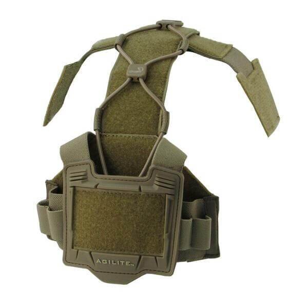 Agilite® Platform with Velcro for Bridge helmet/pouch for NVG