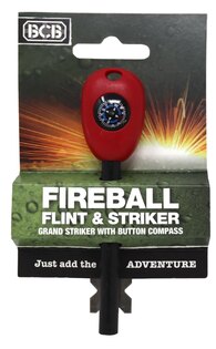 BCB® Flint & Striker with Compass Fireball Grand