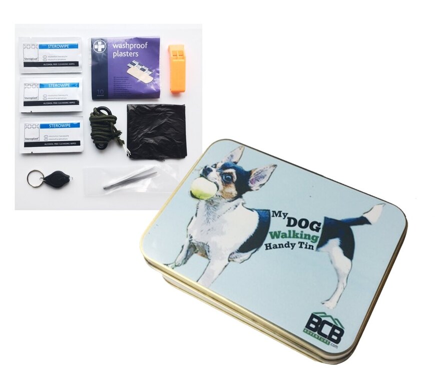 BCB® My Dog Walking Handy Tin