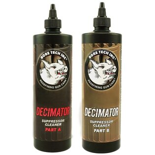 BoreTech® Decimator suppressor cleaner 2×473 ml