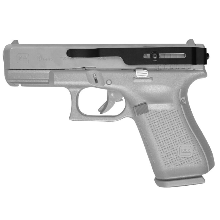 Clipdraw® Clip for concealed carrying of Glock® 20, 21, 29, 30, 30SF, 37, 38, 39, 40, 41 pistols