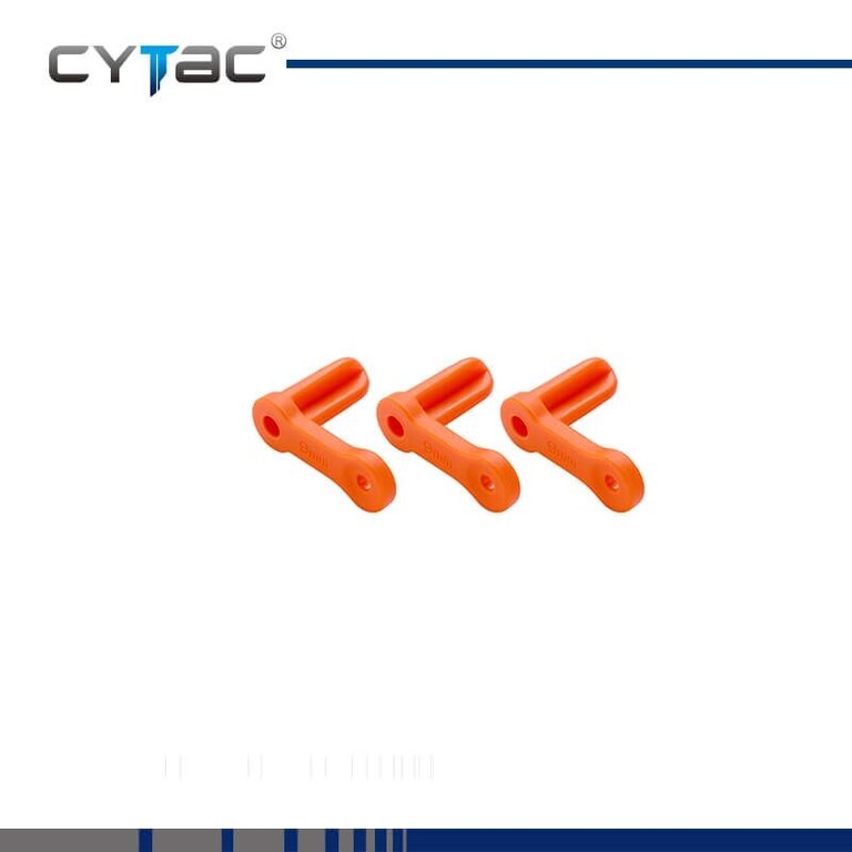 Cytac® safety insert for 9 mm cartridge chamber, 2 pcs - orange