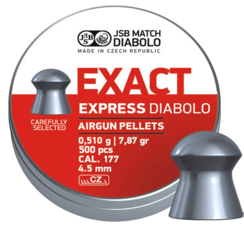 Exact Express pellets 4.52 mm JSB® / 500 pcs