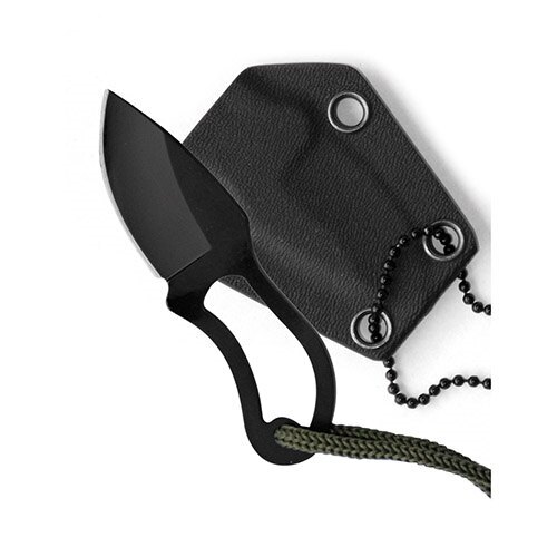 Fixed blade knife - Mil-Tec® neck knife - black