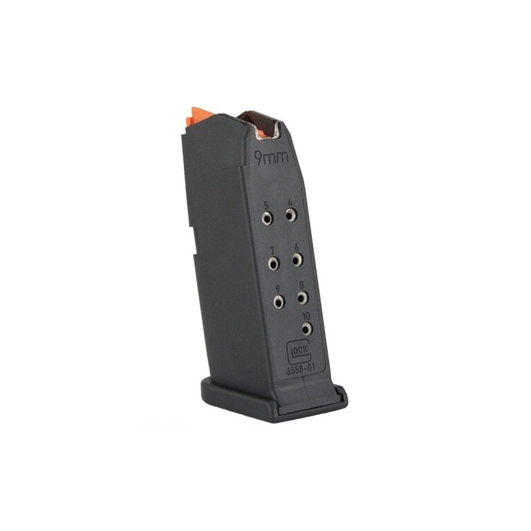 Glock® 26 Gen 5 pistol magazine / 10 rounds, caliber 9mm Para