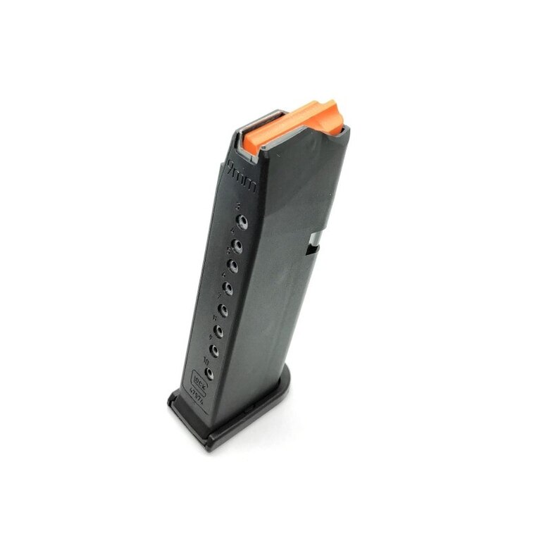 Glock® 43X / G48 pistol magazine, 10 rounds, caliber 9 mm