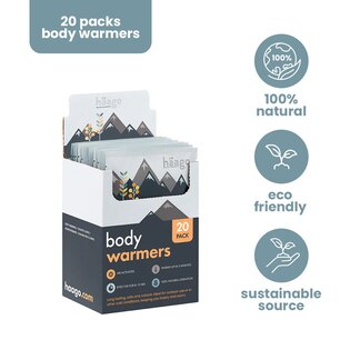 Haago® body warmers, 20 pcs