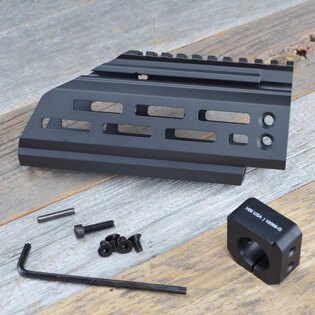 HB Industries® M-LOK® 6,84" angled upper receiver for CZ Scorpion EVO 3