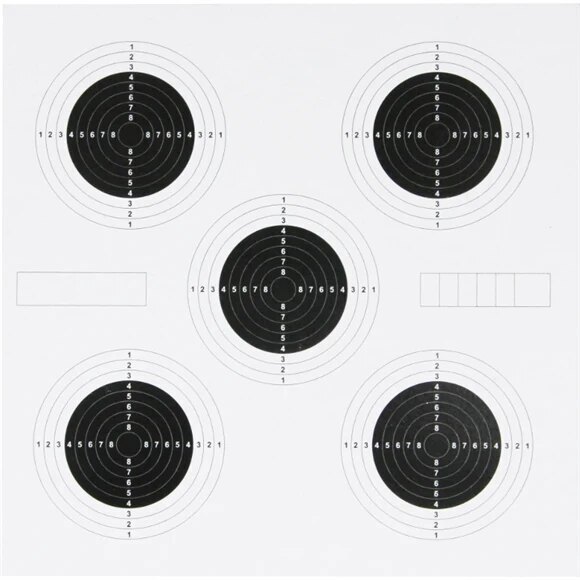 Jack Pyke® air rifle targets, 100 pcs