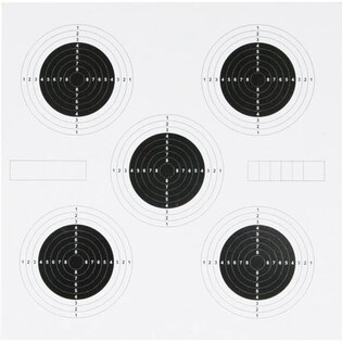 Jack Pyke® air rifle targets, 100 pcs