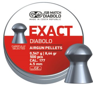 JSB® Exact 4.51mm pellets / 500 pcs