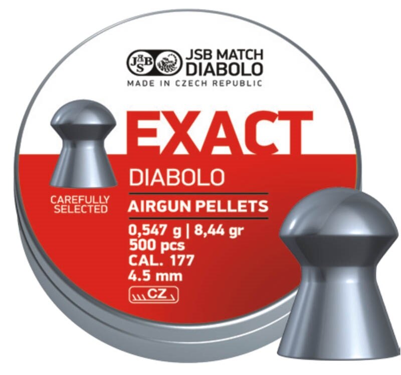 JSB® Exact 4.52mm pellets / 500 pcs