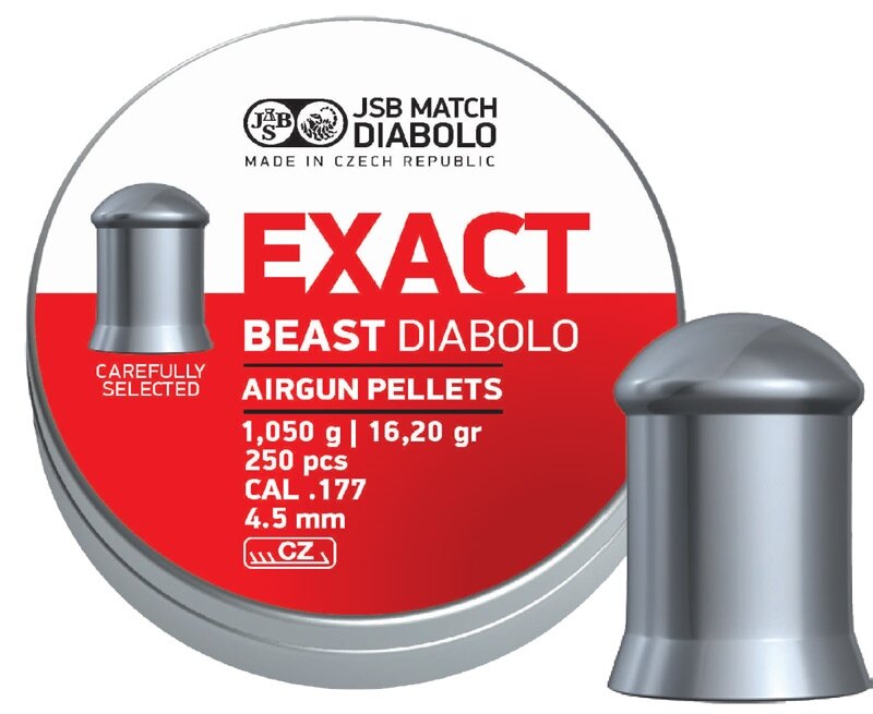 JSB® Exact Beast 4.52mm pellets / 250 pcs