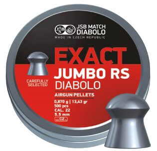 JSB® Exact Jumbo RS 5.52mm pellets / 250 pcs