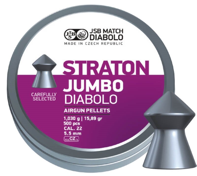 JSB® Jumbo Straton 5.5mm pellets / 250 pcs