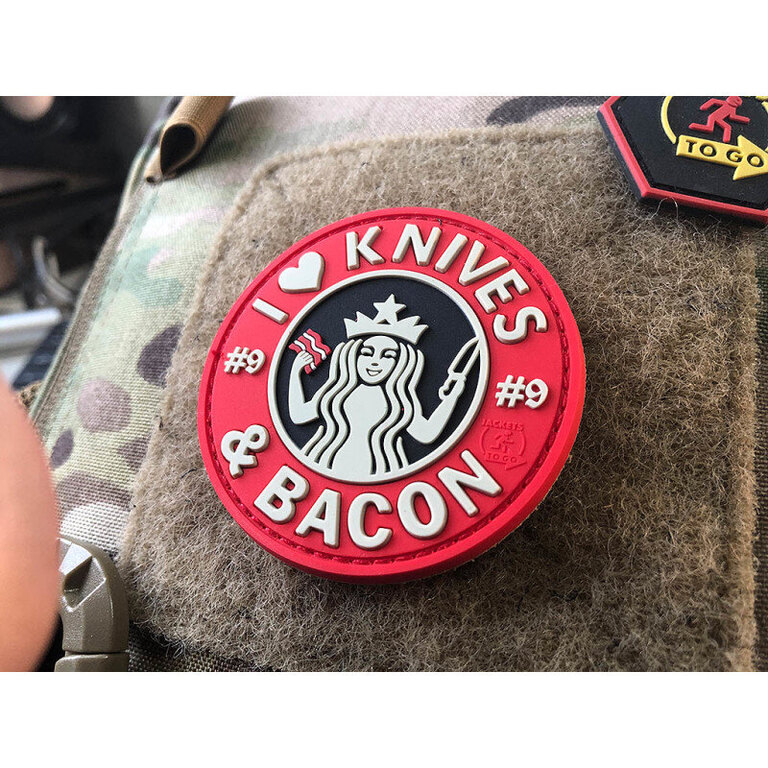 JTG® I Love Knives and Bacon #9 patch