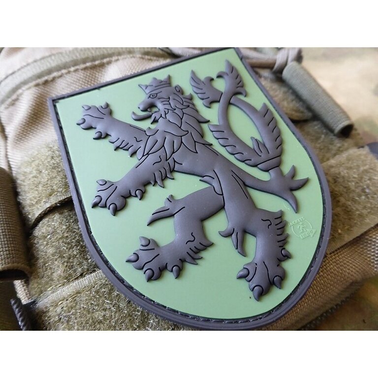 JTG® small national emblem of the Czech Republic patch