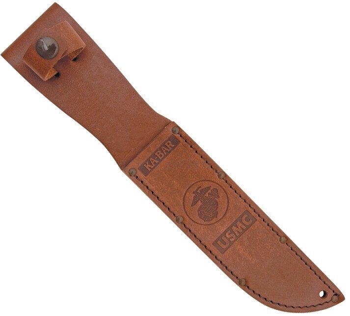 KA-BAR® 1217S leather sheath USMC - brown