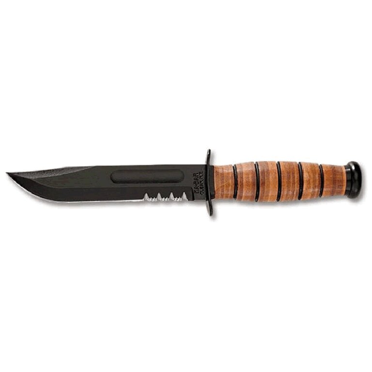 KA-BAR® 1219 fixed blade knife - ARMY The Legend combo blade