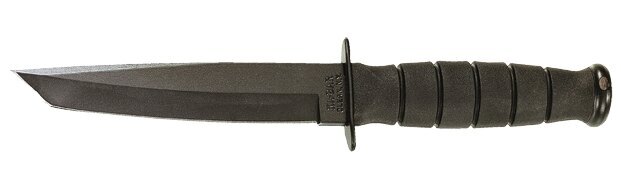 KA-BAR® 1254 fixed blade knife - Short Black Tanto