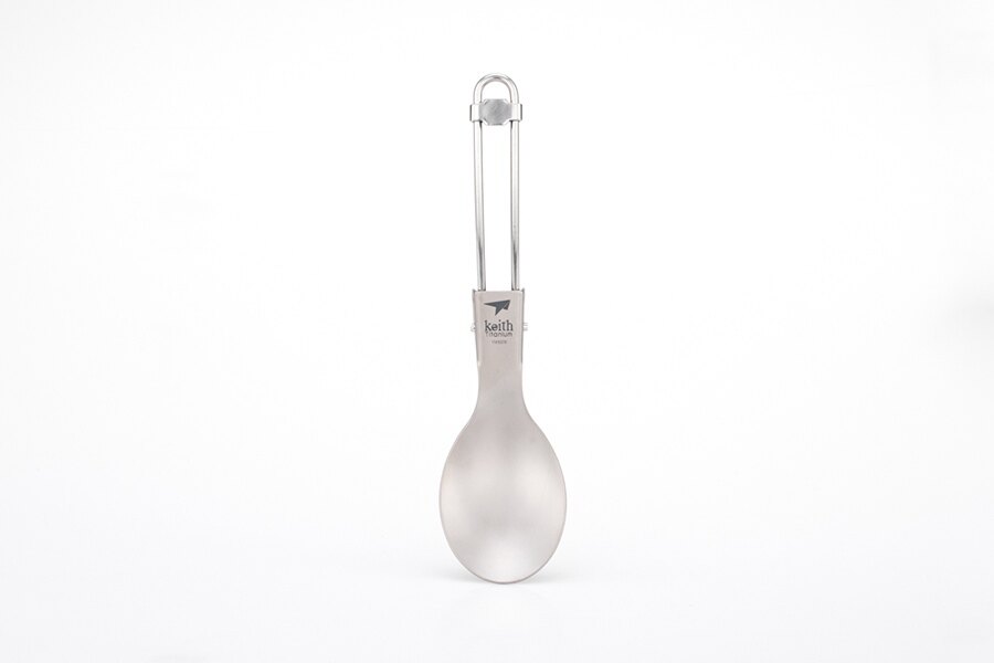 Keith® titanium folding small spoon