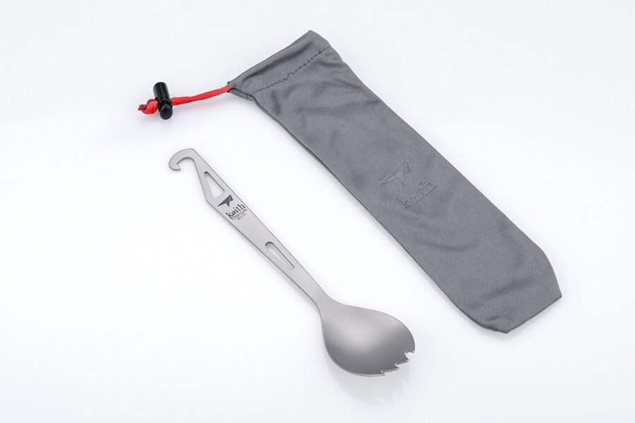 Keith® titanium spork with bottle opener