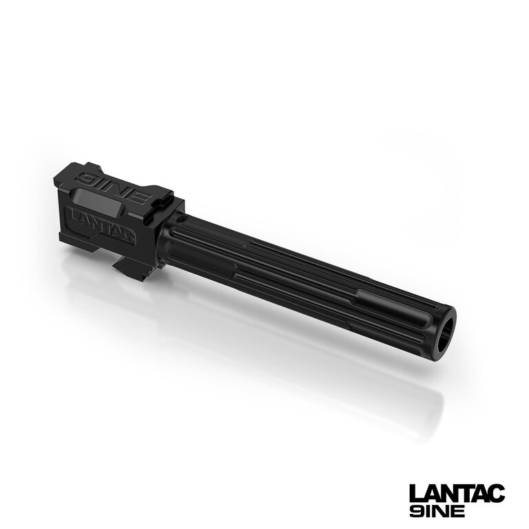 LanTac® 9INE barrel for Glock 17, non-threaded