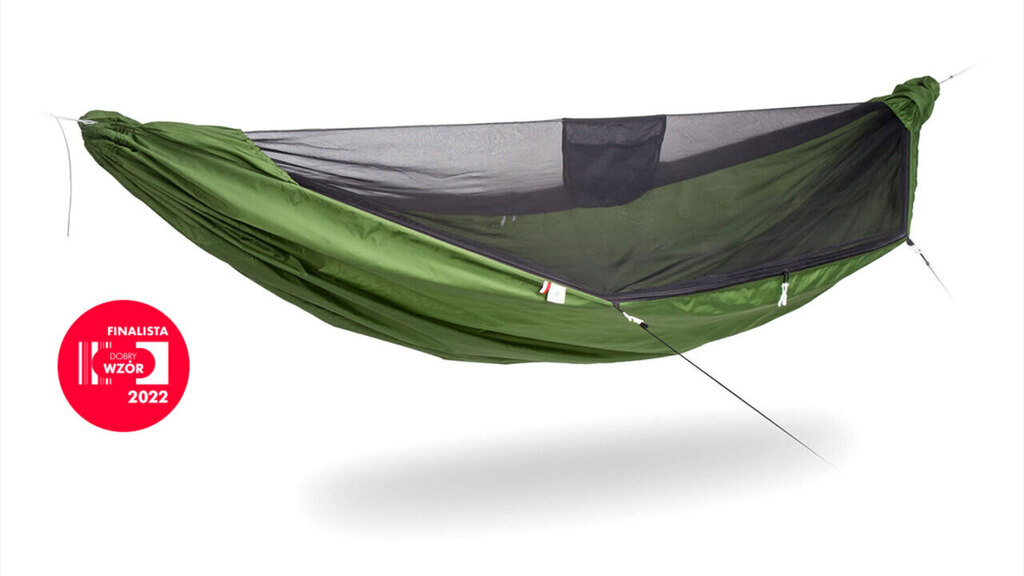 Draka Lesovik® hammock with a mosquito net