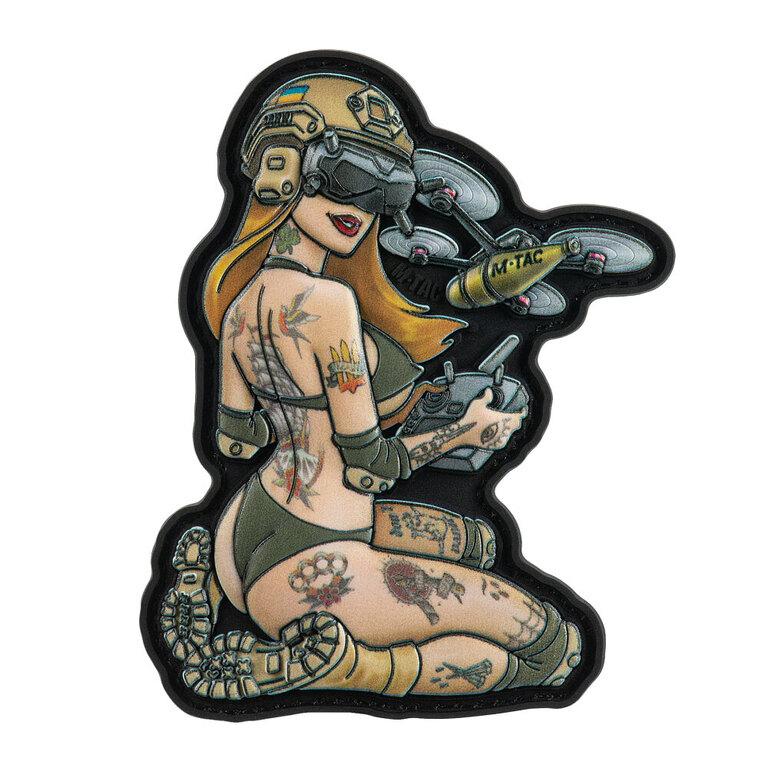 M-Tac® Tactical Girl Pin-Up Hooligan patch