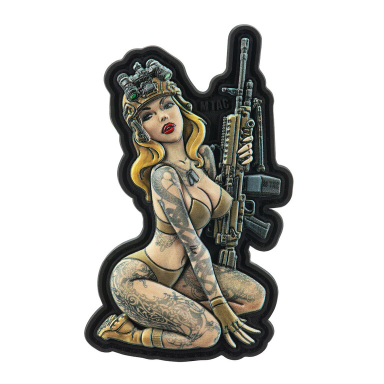 M-Tac® Tactical Girl Pin-Up patch