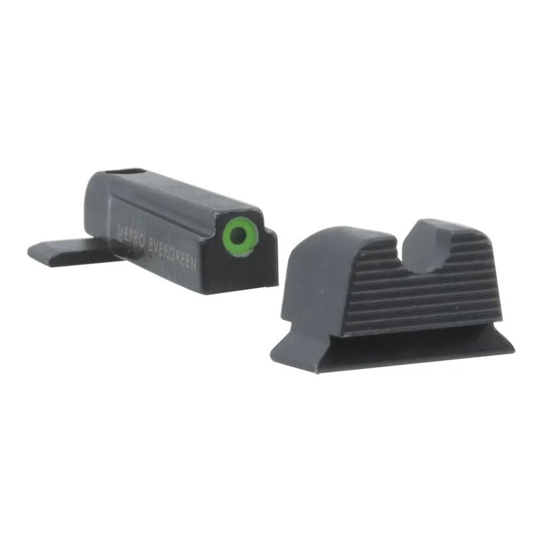 Meprolight® Evergreen™ sights / green front sight, clear rear sight