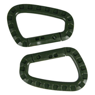 Mil-Tec® ABS carabiner, 2 pcs