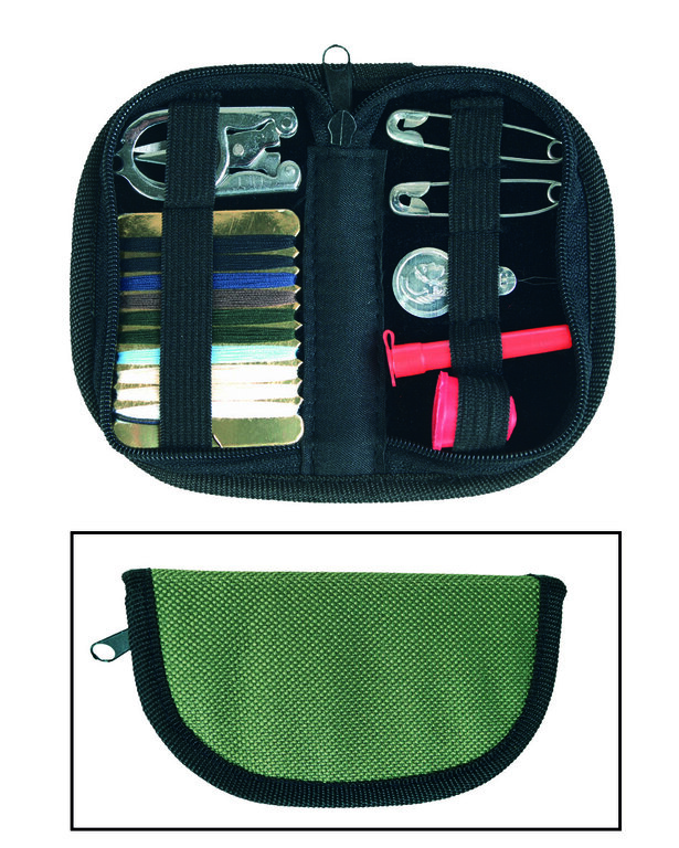 Mil-Tec® sewing kit in case - green